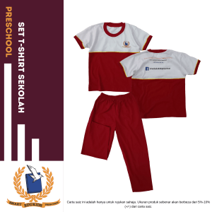 SET T-SHIRT SEKOLAH